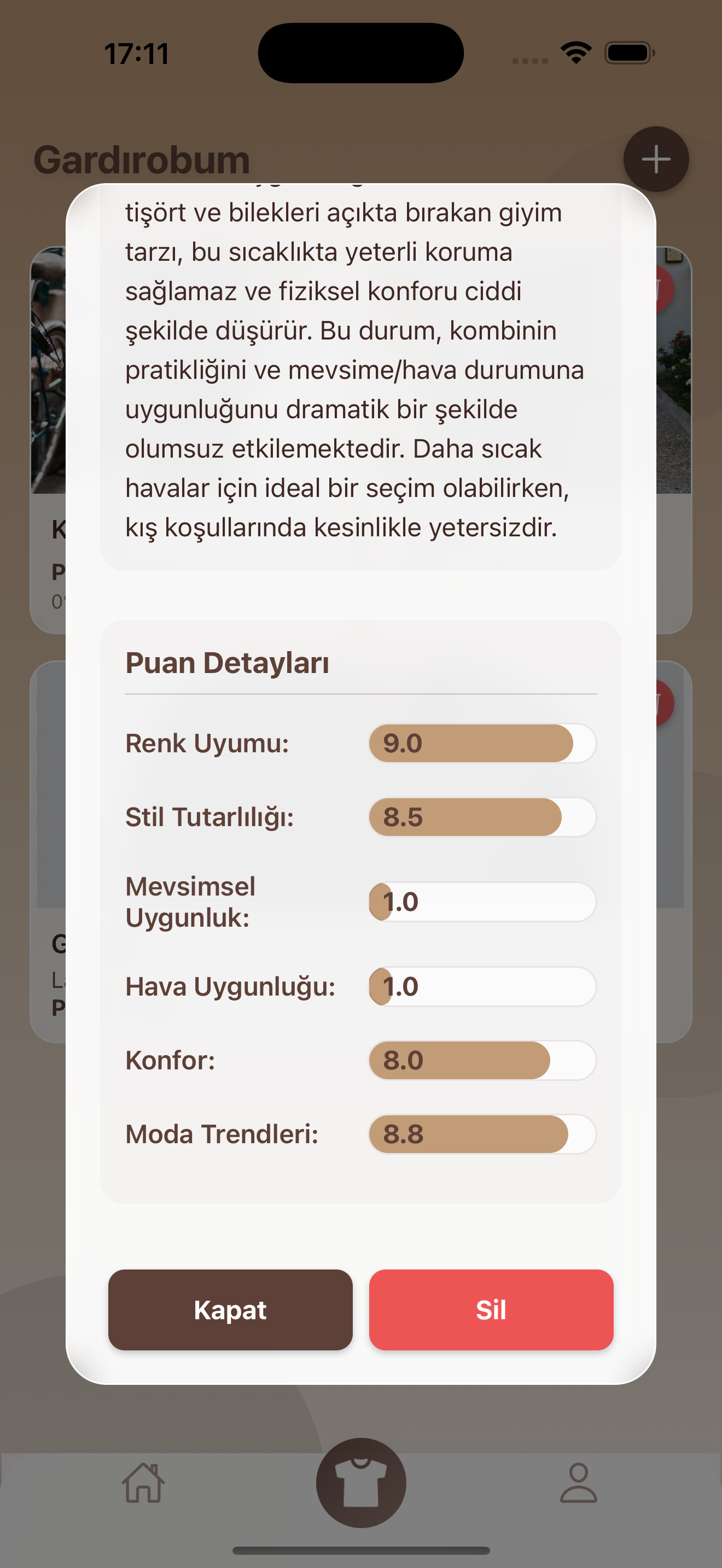 StyleGen - Smart Wardrobe Assistant - Screenshot